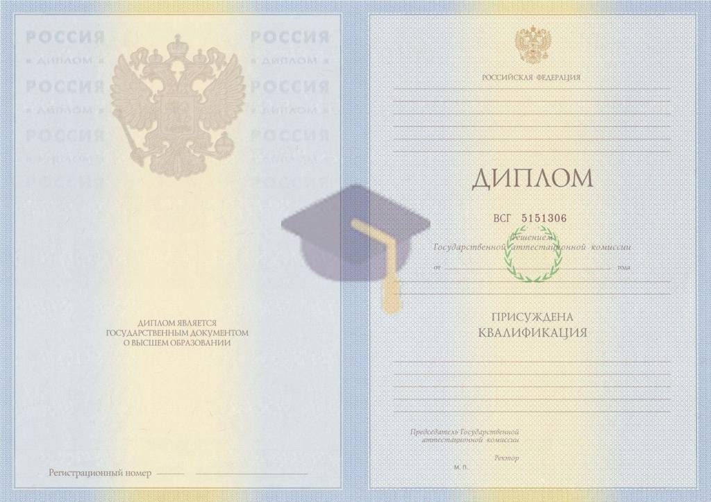 Диплом специалиста с 2009 по 2011 годы